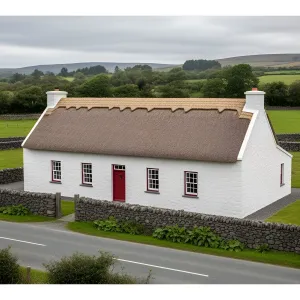 Whitewashed Wonder with Timeless Thatch