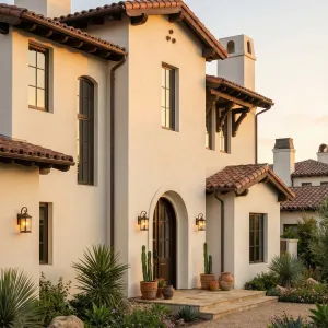 Sunwashed Hacienda Gardenfront Villa