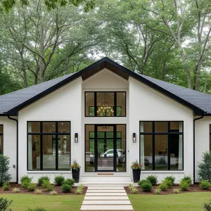 Refined Elegance in a Verdant Setting