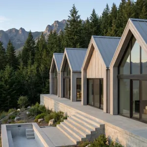 Mountain Crest Parallel Gable Retreat