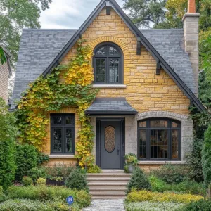Charming Stone Cottage with a Leafy Hug