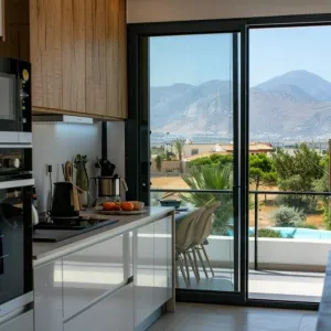 Sliding Glass Doors Opening to a Patio