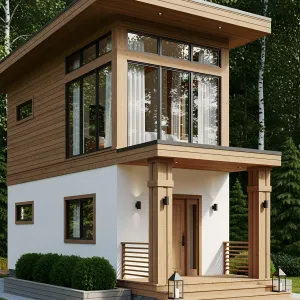 Diminutive Dwelling: A Stylish Sanctuary