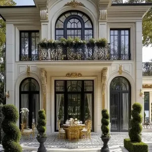 Opulent Arches and Verdant Vistas