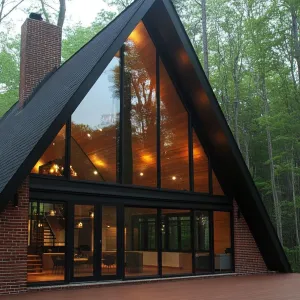 Triangular Allure: An Architectural Frolic