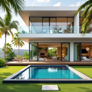 Poolside Bliss with Tropical Twists