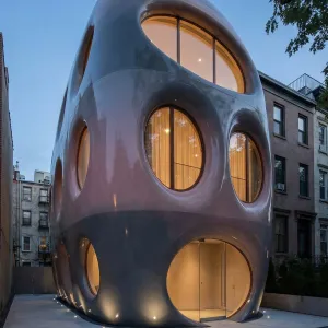 Orb Loft Courtyard Bubble House