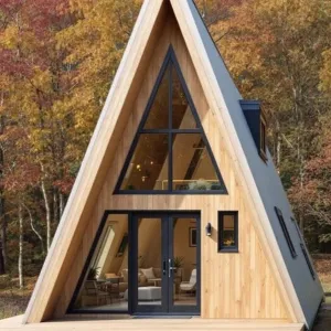 A-Frame Hideout in Autumn Bliss