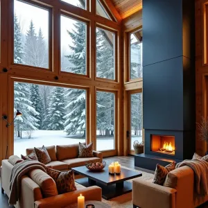 Toasty Timber Hearth Lounge