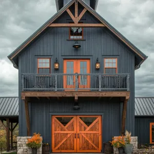 Rustic Charm: The Barn House
