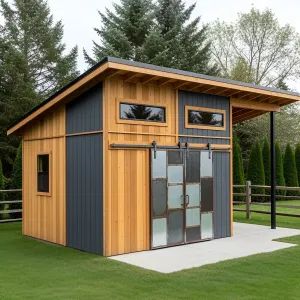 The Hip Hideaway: Modern Shed Magic