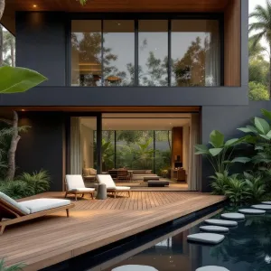 Tranquil Enclave: The Zen Waterway Retreat