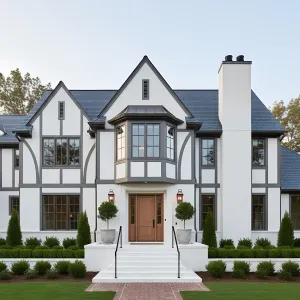 Graphite Trims, Bay Window Charm