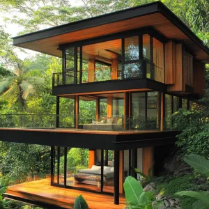 Nature’s Penthouse: Tropical Glimpse