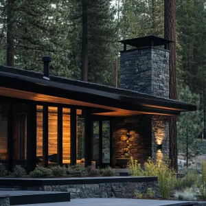 Warm Glow in the Pines