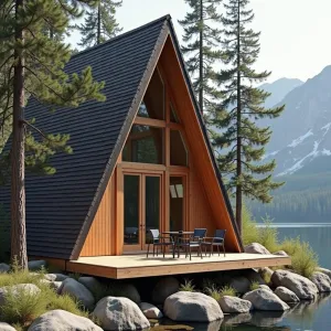 Dreamy Lakeside Triangle Retreat