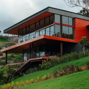 The Wooden Wonder: A Hillside Marvel