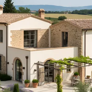 Cozy Courtyard Caper in the Italian Hills