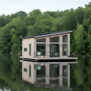Innovative Waterside Retreat