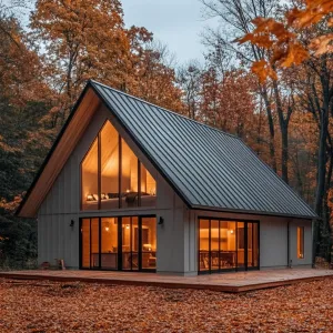 Cozy Autumn A-Frame Abode