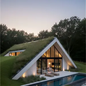 Grassy Glamour: The Buried Bungalow