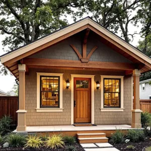 Quaint Quarters with a Timbered Touch
