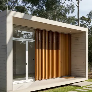 Concrete Hideaway in the Woods