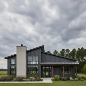 Modern Barn Oasis: Where Retro Chic Meets Rustic Elegance