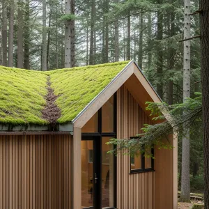 Moss-Capped Marvel in the Woods
