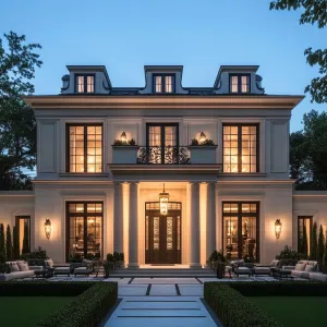 Radiant Retreat with Twilight Glow