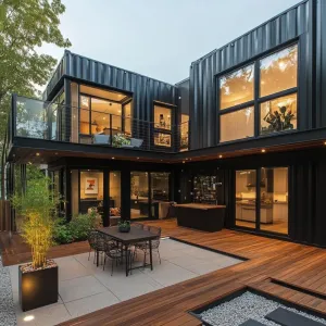 Preview of Modern Shipping Container Oasis