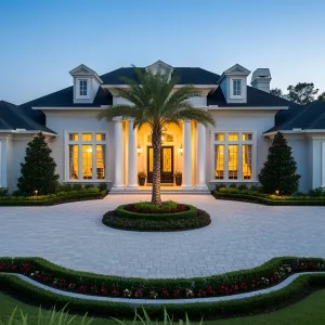 Luxury Oasis with Majestic Palms