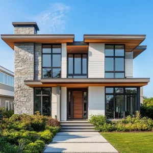 Preview of Modern Marvel with Stone Accents