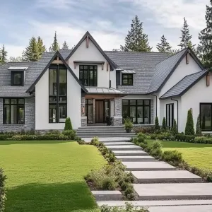 Gabled Majesty in the Whispering Woods