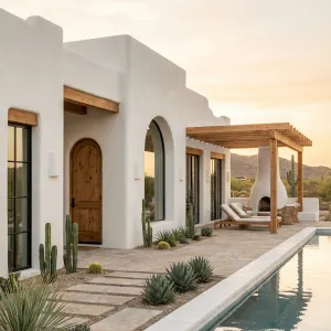 Cactus Edge Poolside Adobe Escape