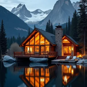 Tranquil Timber Retreat by Mirror Lake