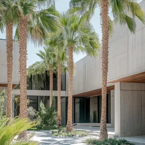 Modern Architectural Oasis