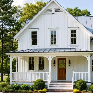 Classic Cottage with a Cheerful Porch