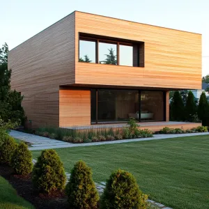Sleek and Simple: A Modern Wooden Masterpiece