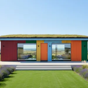 Burst of Colors: The Happy Hut