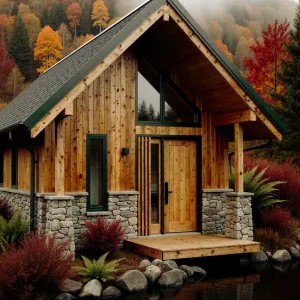 Rustic Retreat With Autumnal Charm