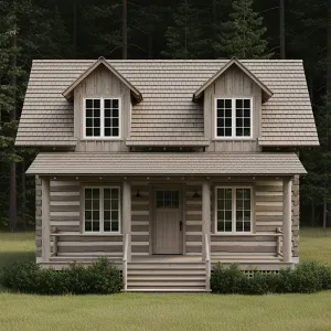 Quaint Log Cabin Retreat