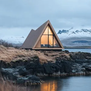 A-Frame Abode in the Wilderness