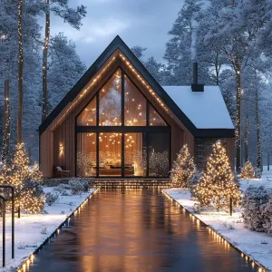 Sparkling Winter Wonderland House