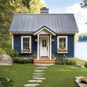 Little Blue Cottage by the Lake