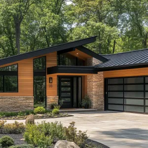 Modern Serenity: The Forest Haven