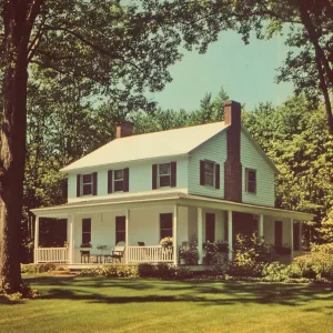 Shady Solace: A Porch with a View