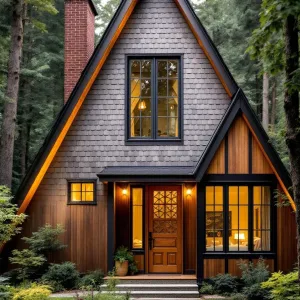 A-Frame Delight Amongst the Firs
