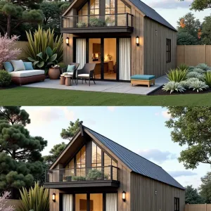 Pint-Sized Paradise with a Peaked Roof