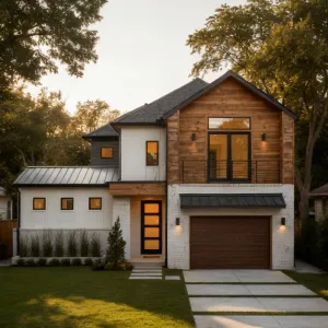 Cedar Gable With Modern Ease